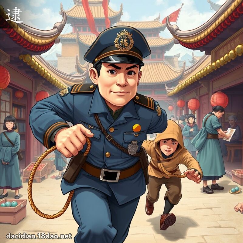 汉字: 逮 (多音字)