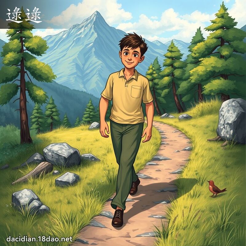 逯逯 - 國語大辭典配圖
