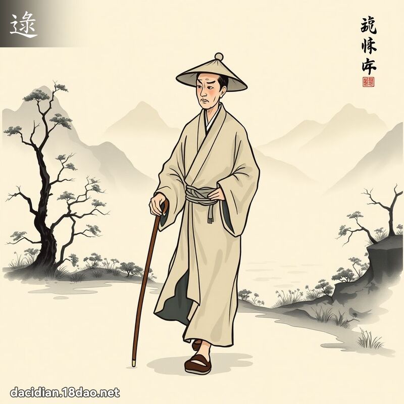 逯 - 國語大辭典配圖
