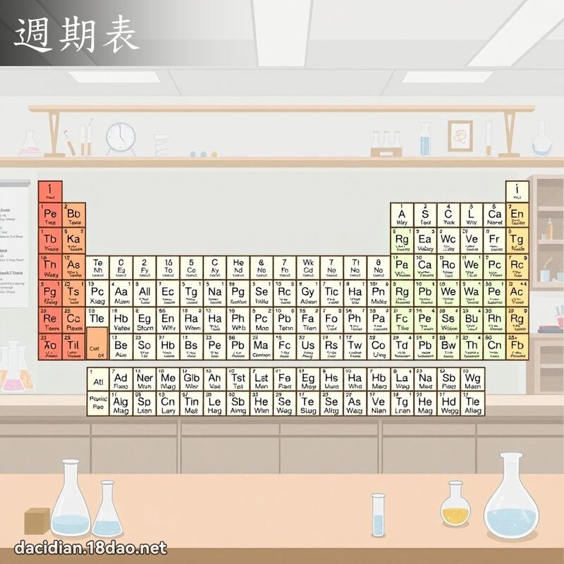 周期表 - 国语大辞典配图