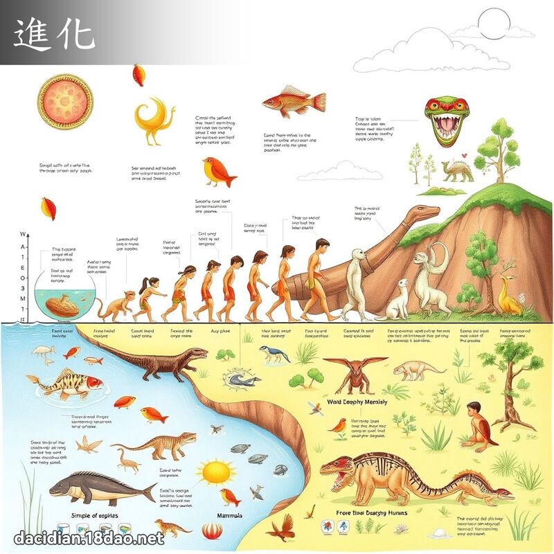 进化 - 国语大辞典配图
