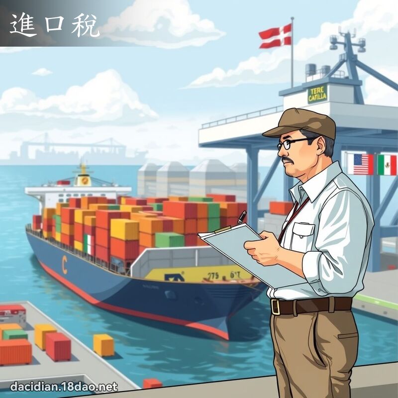進口稅 - 國語大辭典配圖