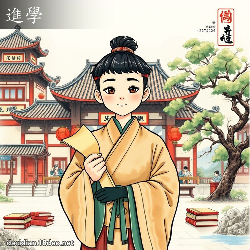 進學 - 國語大辭典配圖