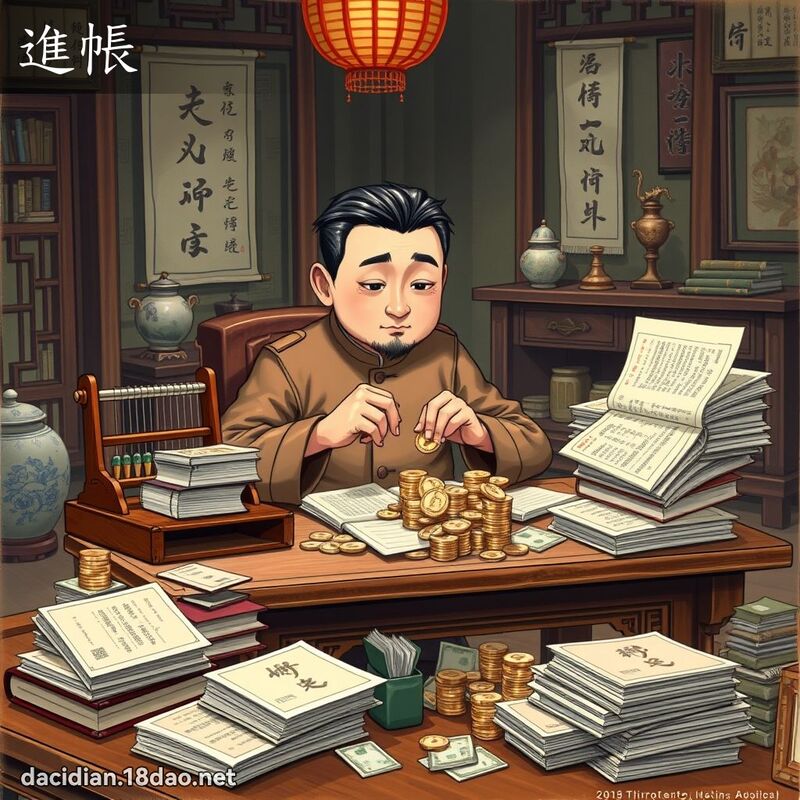 進帳 - 國語大辭典配圖