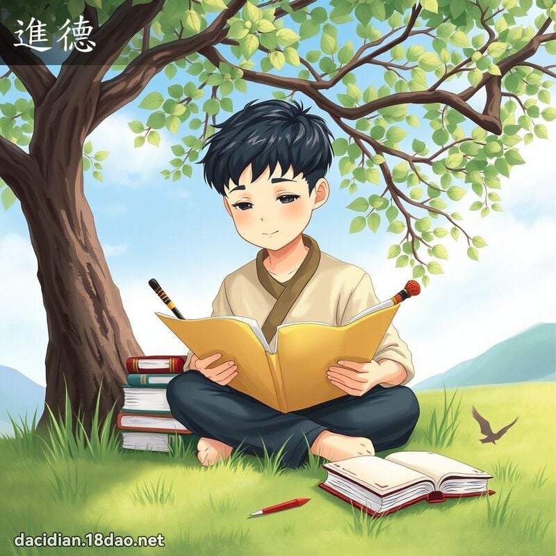 进德 - 国语大辞典配图