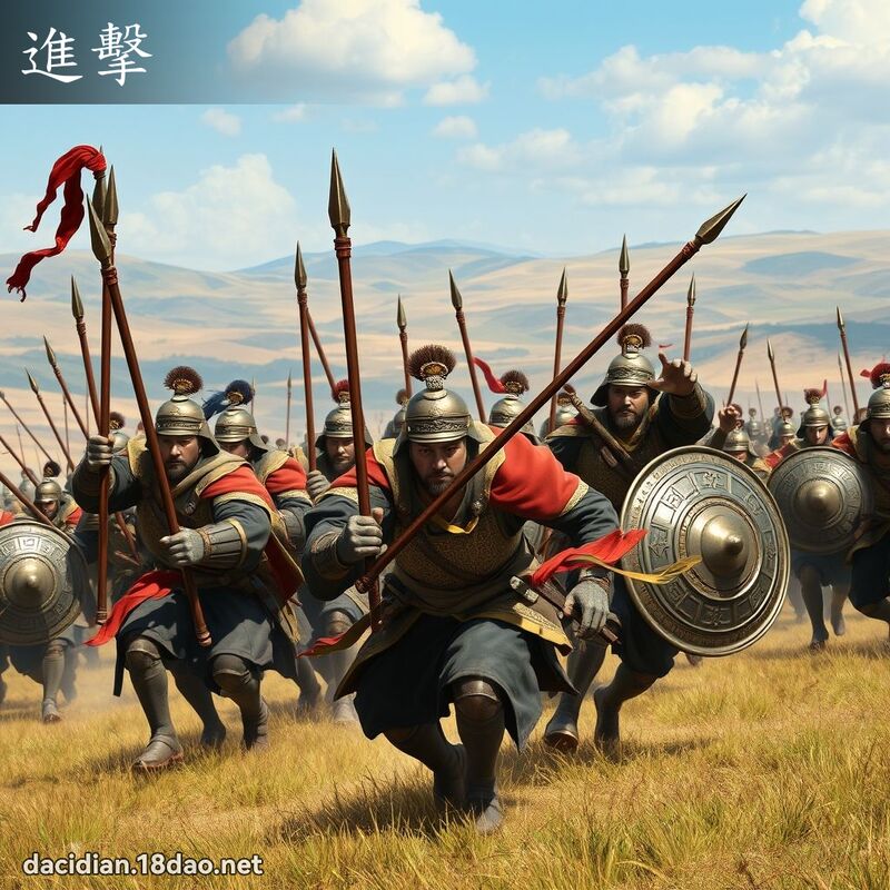 進擊 - 國語大辭典配圖