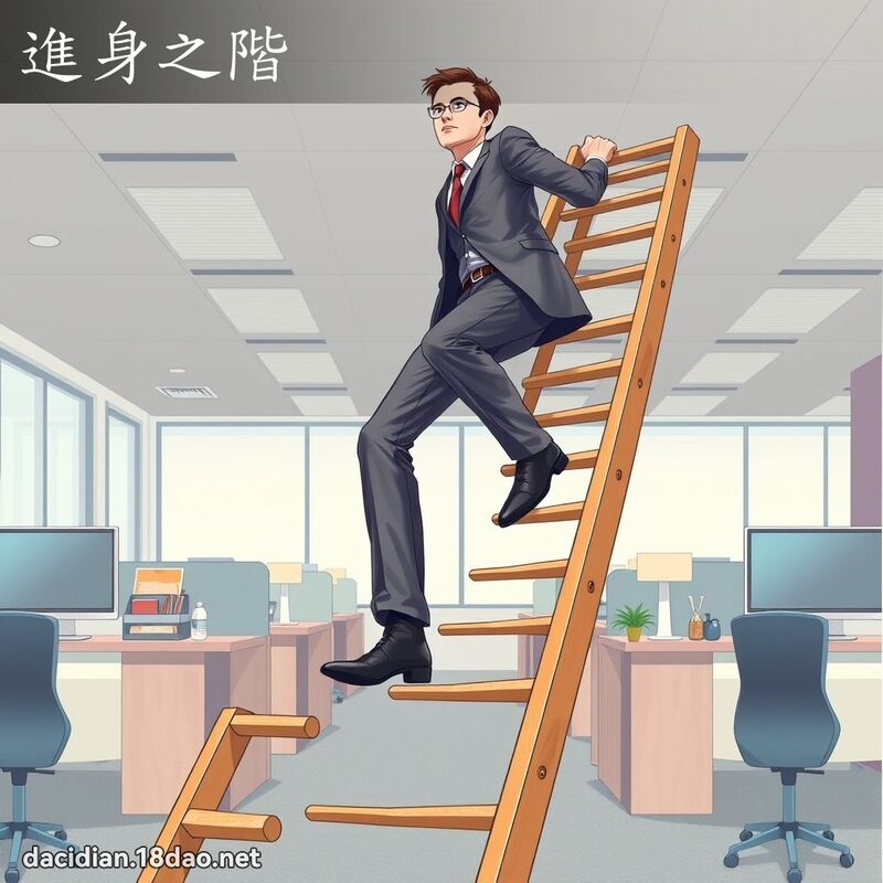 進身之階 - 國語大辭典配圖
