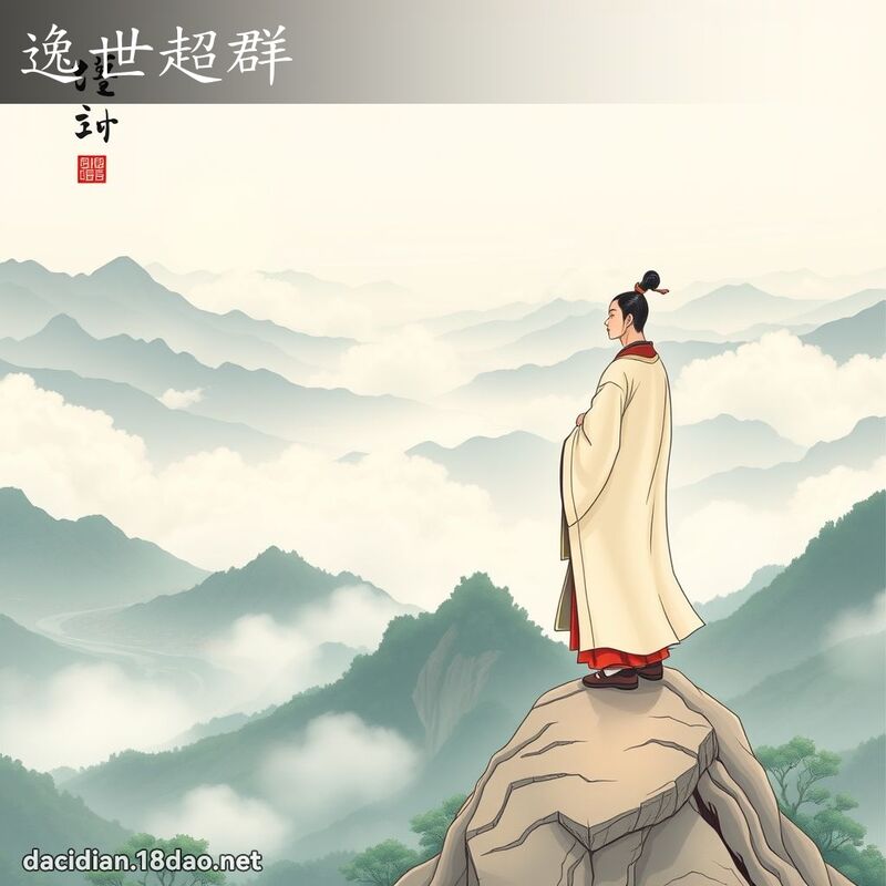 逸世超群 - 国语大辞典配图