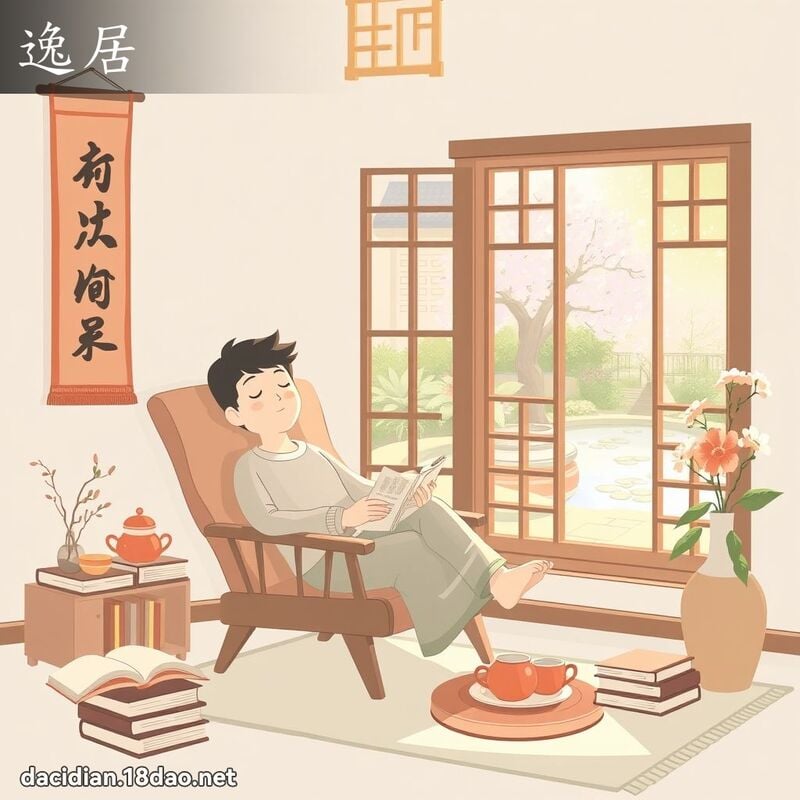 逸居 - 国语大辞典配图