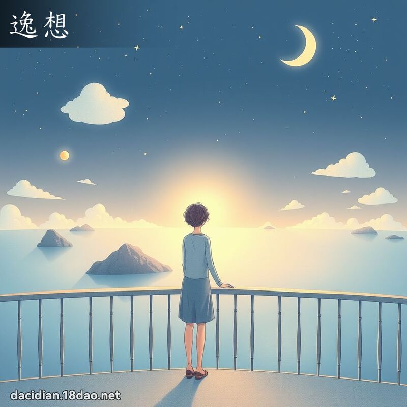 逸想 - 国语大辞典配图