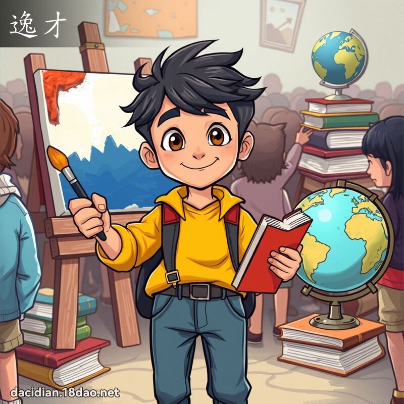 逸才 - 國語大辭典配圖