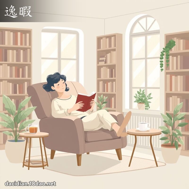 逸暇 - 國語大辭典配圖