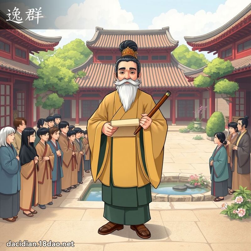 逸群 - 國語大辭典配圖