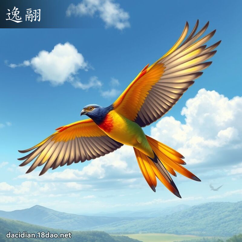 逸翮 - 国语大辞典配图