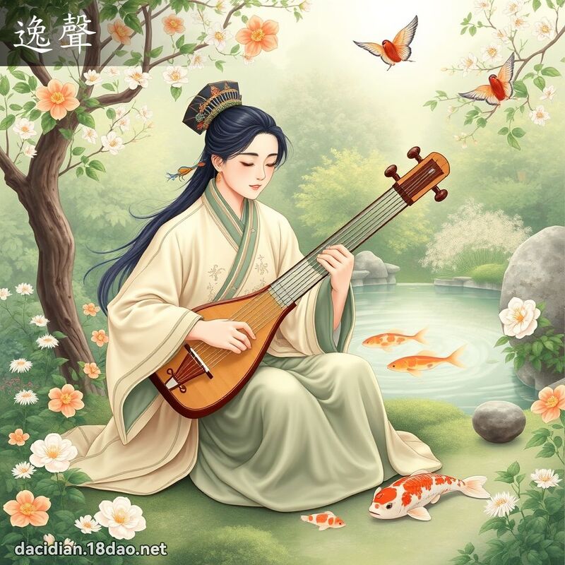 逸聲 - 國語大辭典配圖