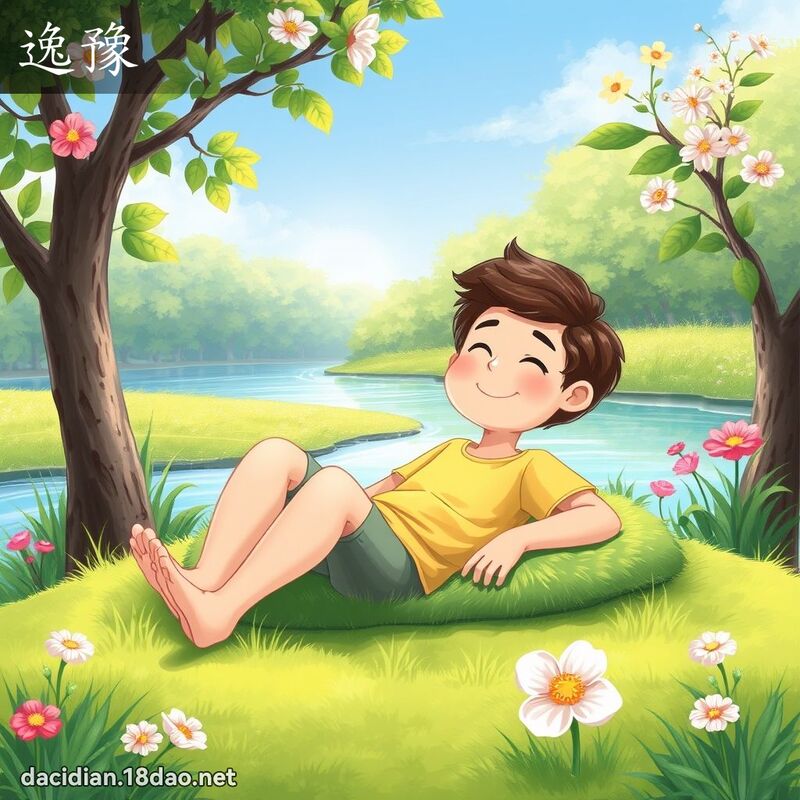 逸豫 - 國語大辭典配圖