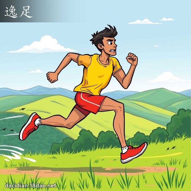 逸足 - 國語大辭典配圖