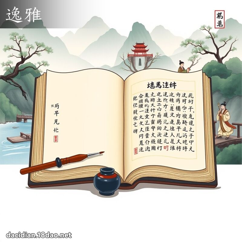 逸雅 - 國語大辭典配圖