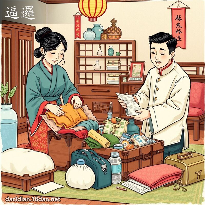 逼邏 - 國語大辭典配圖