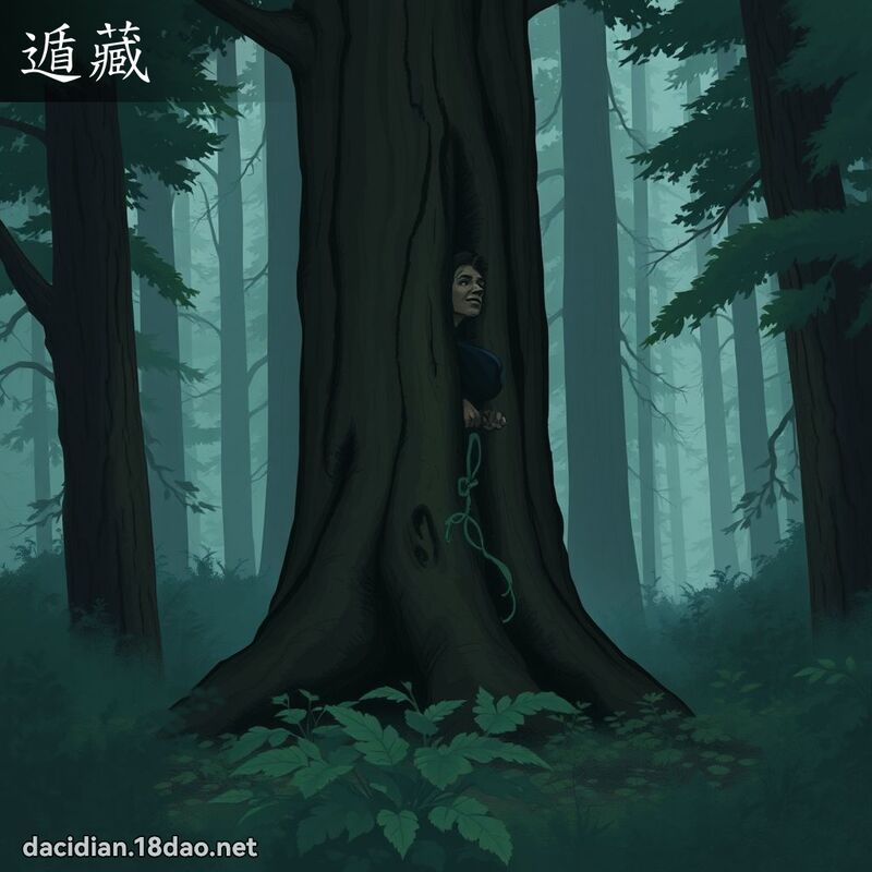 遁藏 - 国语大辞典配图