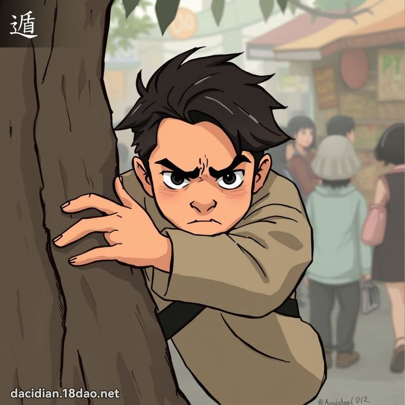 遁 - 國語大辭典配圖