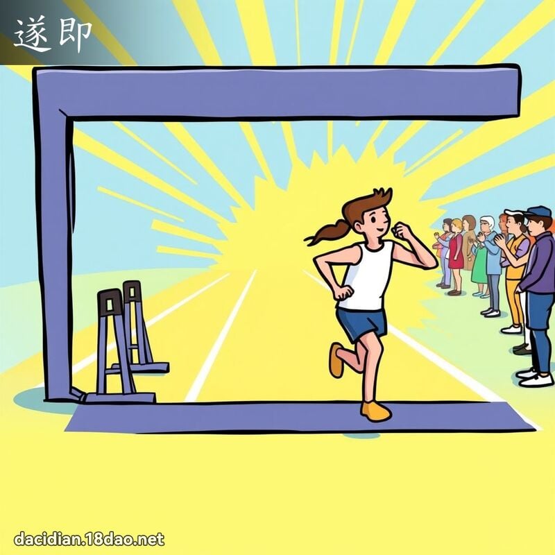 遂即 - 國語大辭典配圖