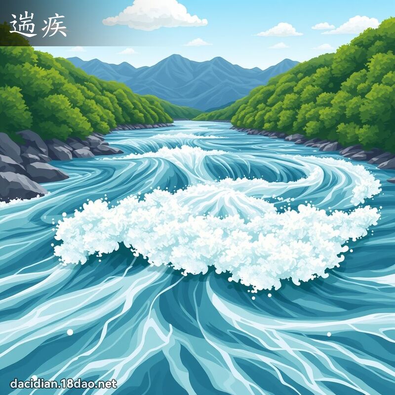 遄疾 - 国语大辞典配图