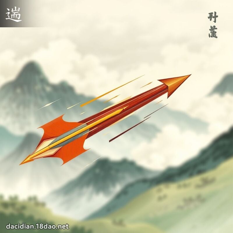 遄 - 国语大辞典配图