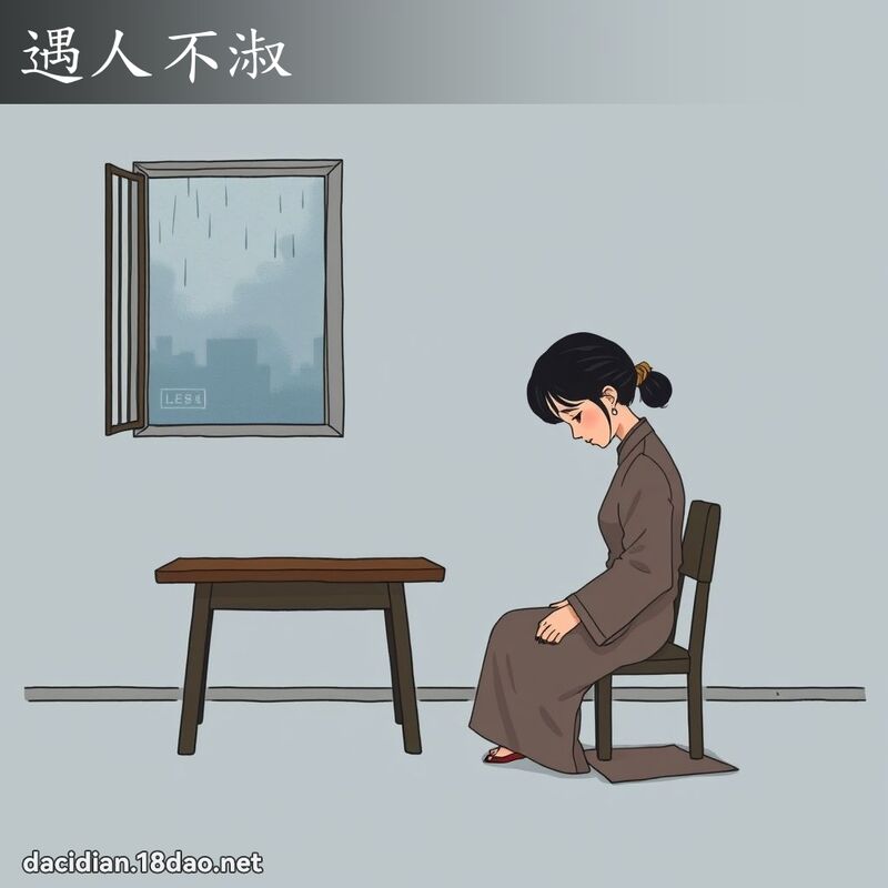 遇人不淑 - 国语大辞典配图