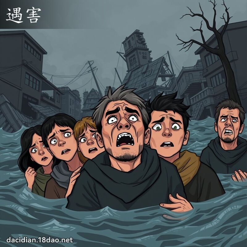 遇害 - 國語大辭典配圖