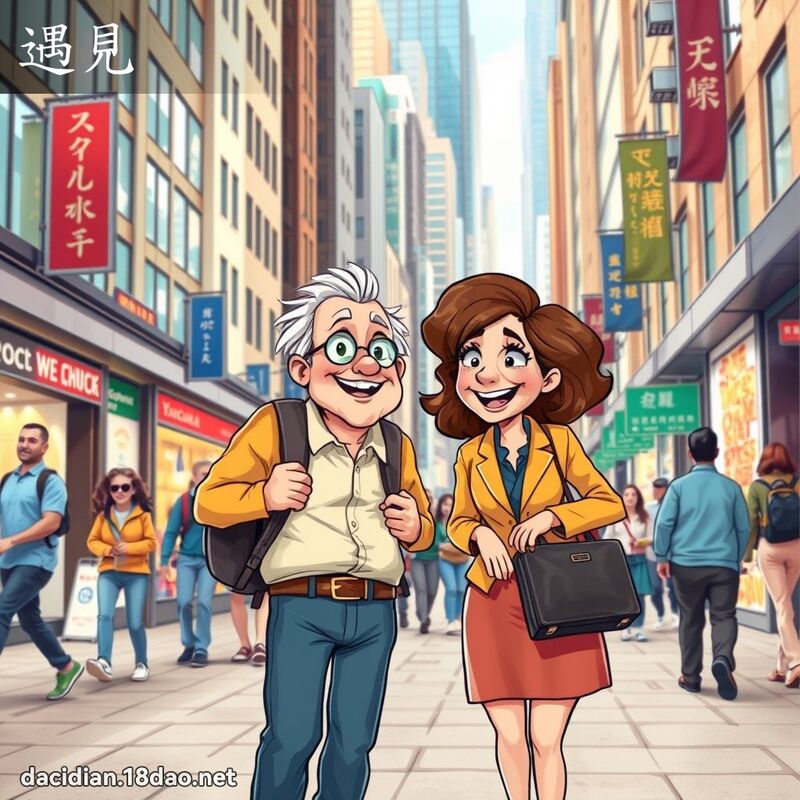 遇見 - 國語大辭典配圖