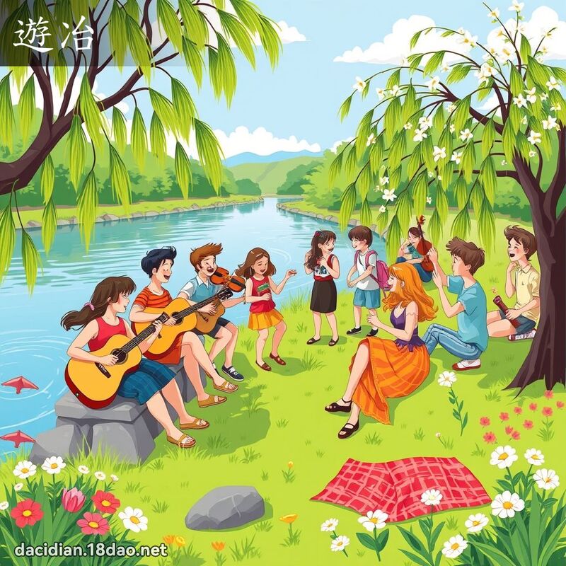游冶 - 国语大辞典配图