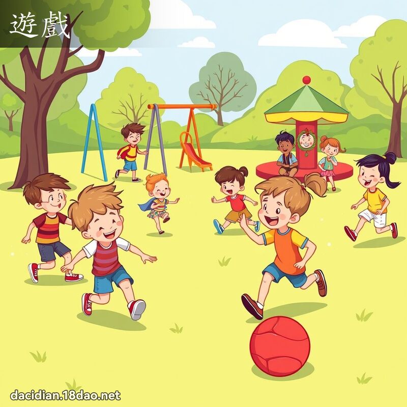 遊戲 - 國語大辭典配圖