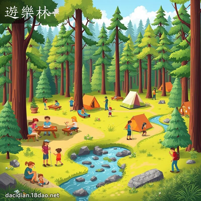 遊樂林 - 國語大辭典配圖