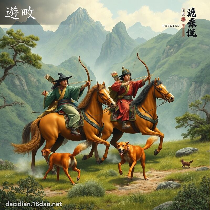 游畋 - 国语大辞典配图