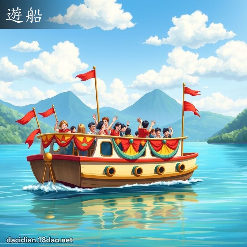 游船 - 国语大辞典配图