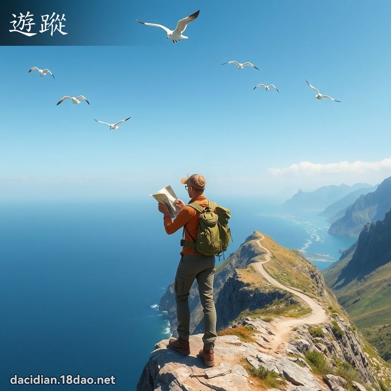 遊蹤 - 國語大辭典配圖