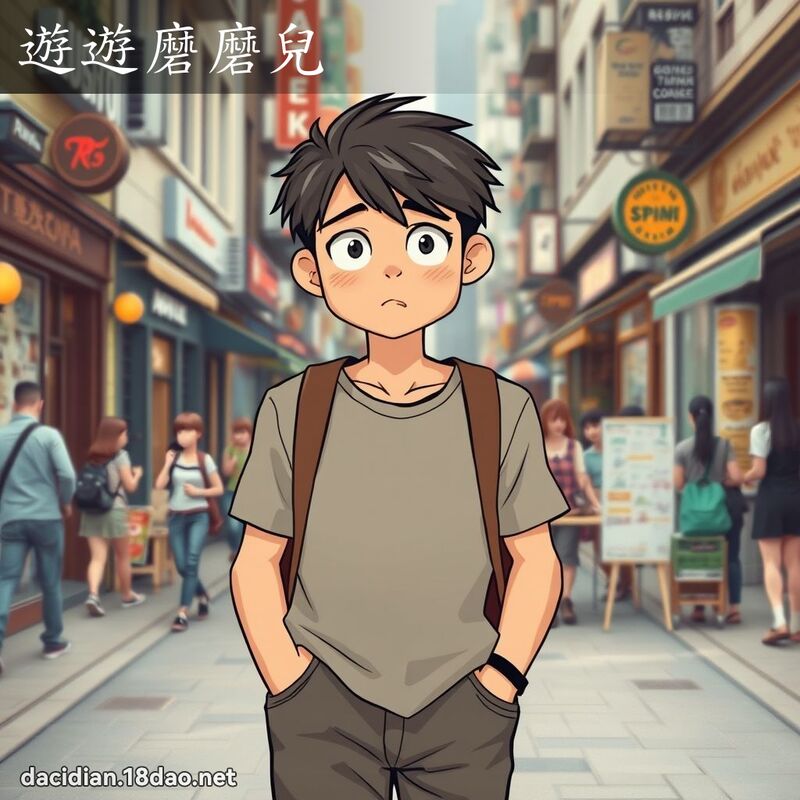 游游磨磨儿 - 国语大辞典配图