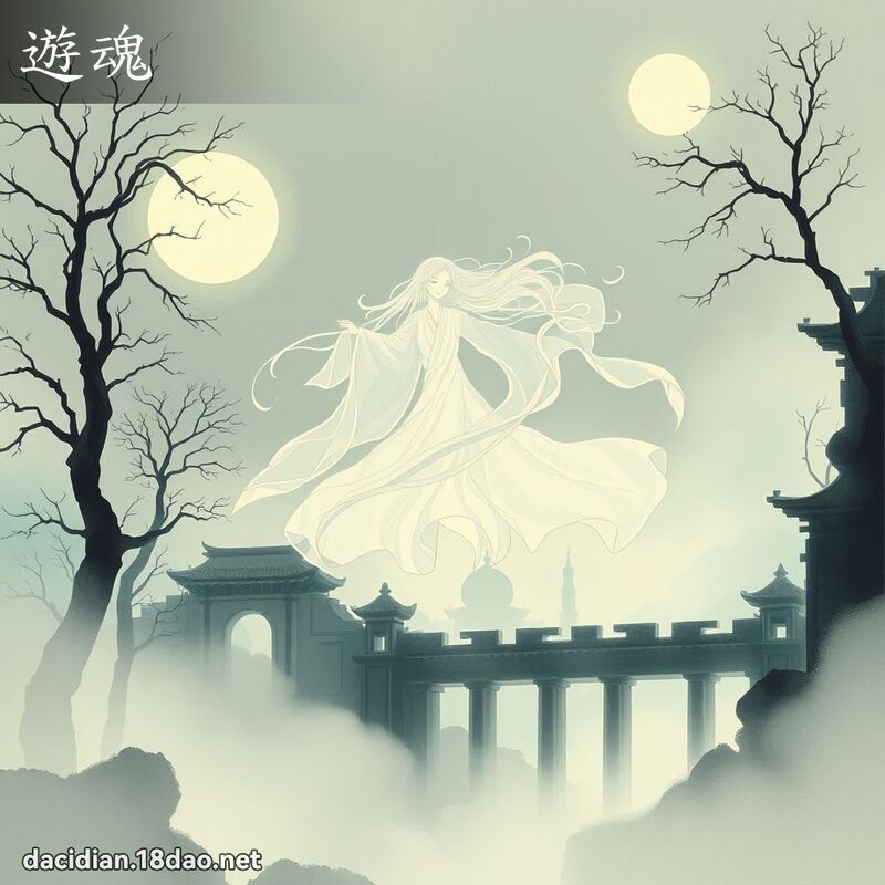 遊魂 - 國語大辭典配圖