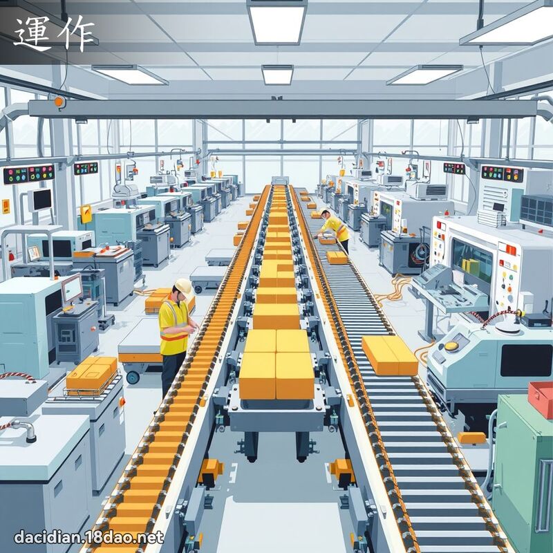 运作 - 国语大辞典配图