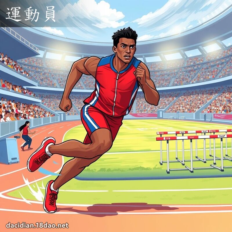 運動員 - 國語大辭典配圖