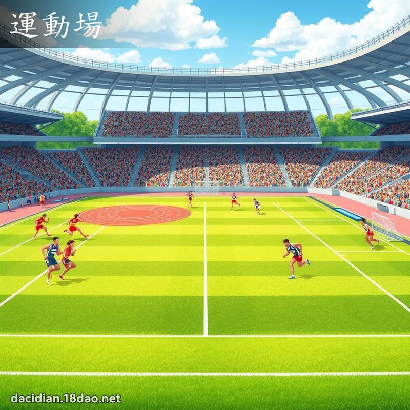 運動場 - 國語大辭典配圖