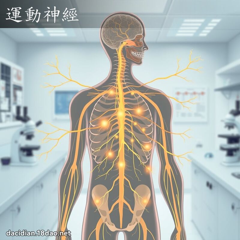 运动神经 - 国语大辞典配图