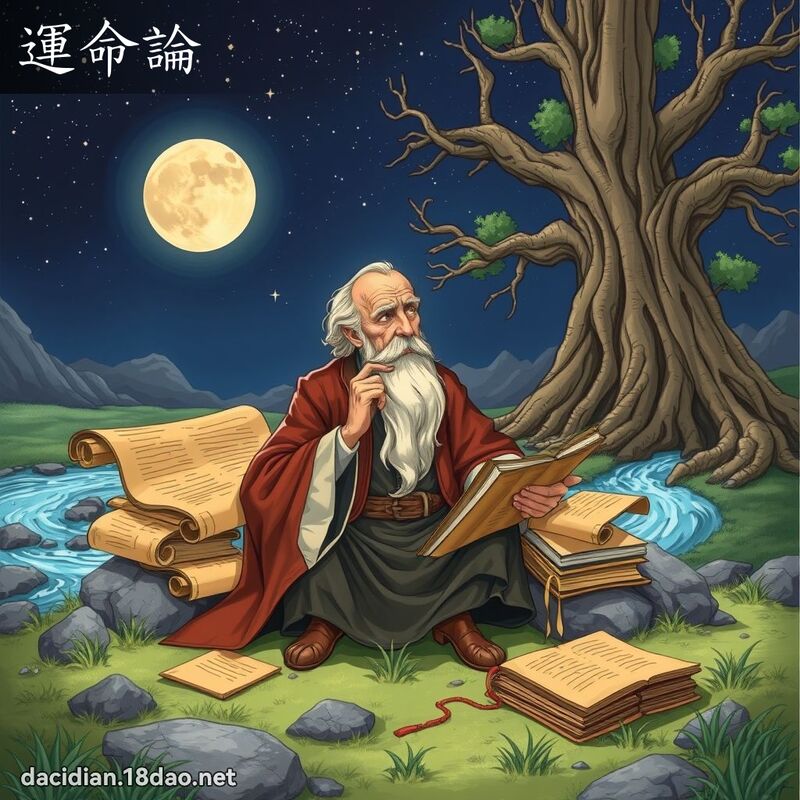 運命論 - 國語大辭典配圖