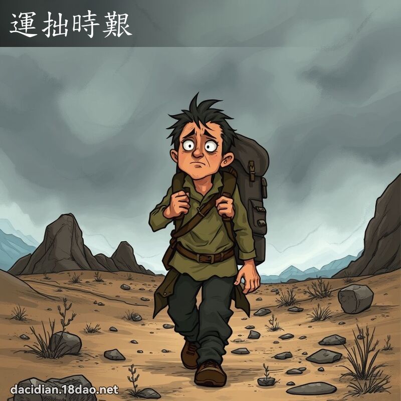 运拙时艰 - 国语大辞典配图
