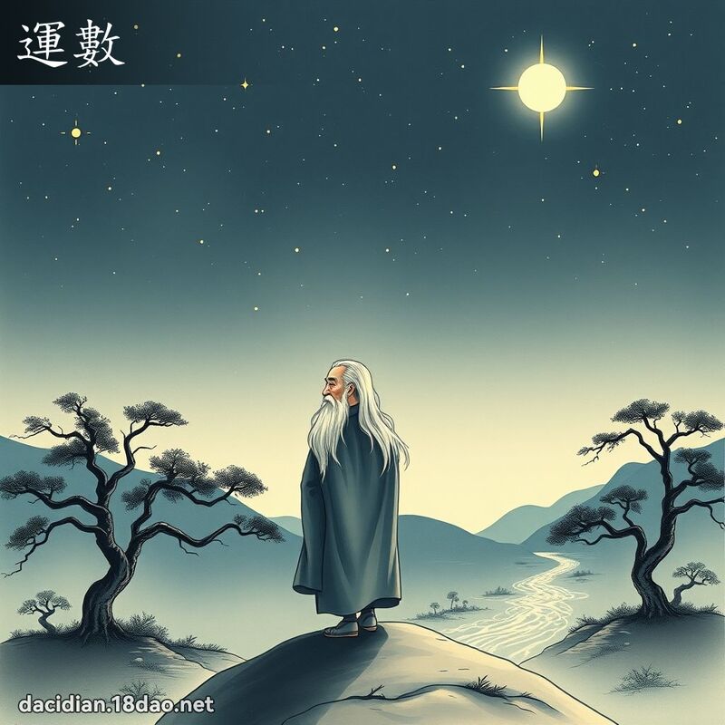運數 - 國語大辭典配圖