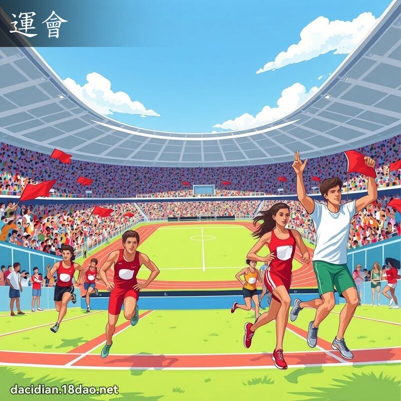 運會 - 國語大辭典配圖