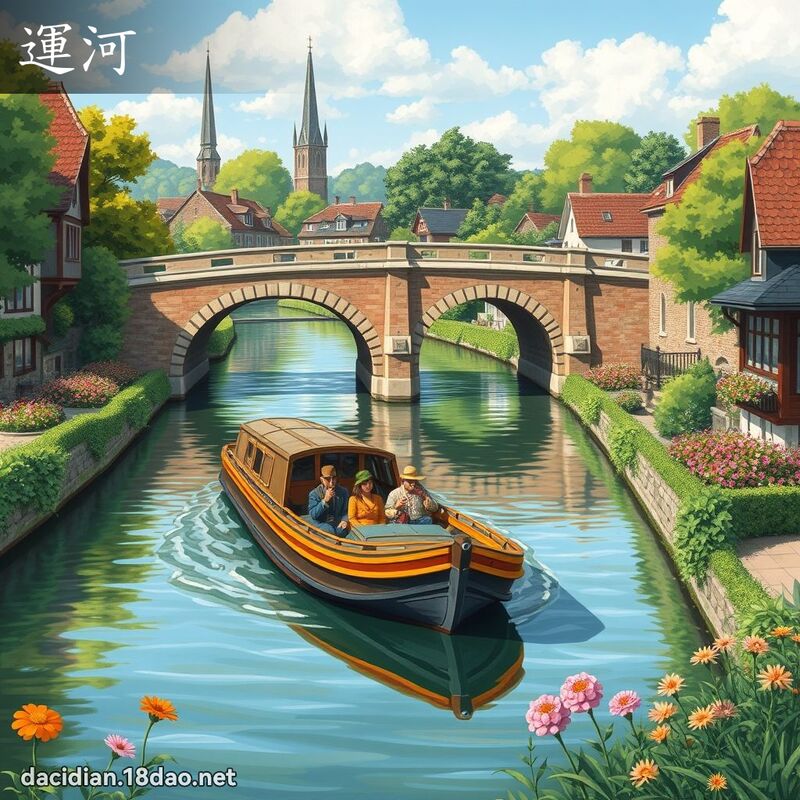 运河 - 国语大辞典配图