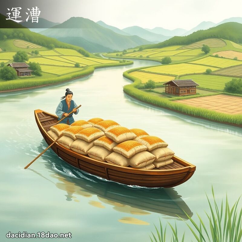 运漕 - 国语大辞典配图