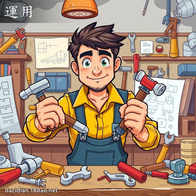 運用 - 國語大辭典配圖